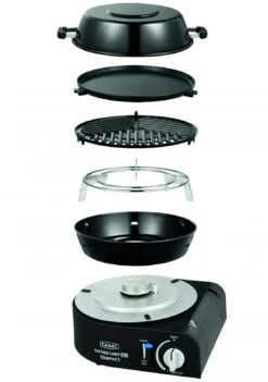 Cadac Camping Hiking Safari Chef 30 Ultra Compact Gas Barbecue BBQ With Bag