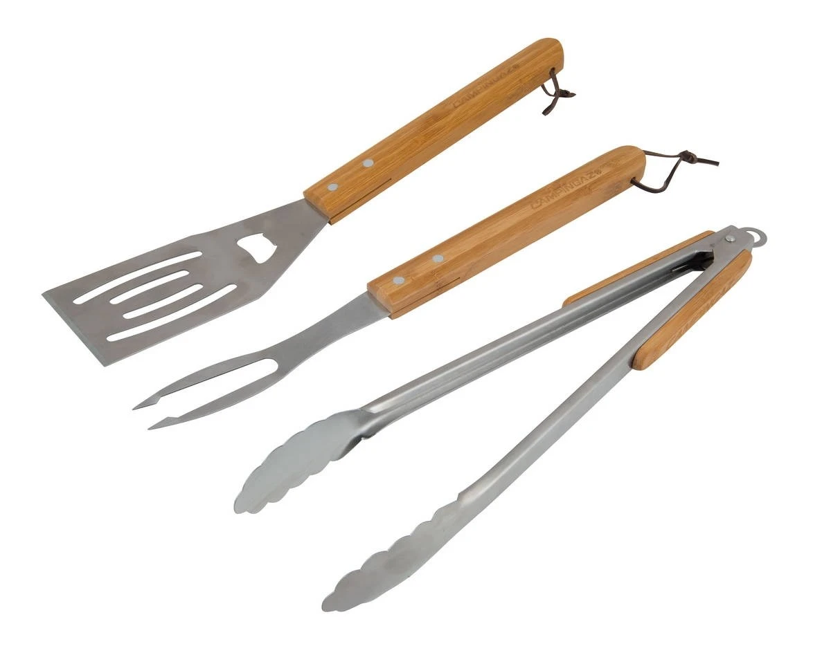 Campingaz Universal Utensil Kit Spatula, Tongs & Fork 2000030869 3 Campingaz Universal Utensil Kit Spatula, Tongs & Fork 2000030869