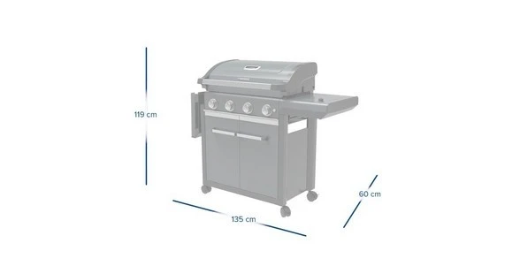 Campingaz 4 Series Premium S Gas BBQ 2000037286 8 Campingaz 4 Series Premium S Gas BBQ 2000037286 - Image 6