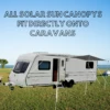 Clearance Caravan Dometic Solar Sun Canopy 260cm Wide 9120001187 -MOW Camping Shop all solar sun canopys fit directly onto caravans 3