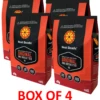 HEAT BEADS® ORIGINAL BBQ BRIQUETTES Long Burn Premium Briquettes 4 Kg Bulk Pack Outer Box Of 4