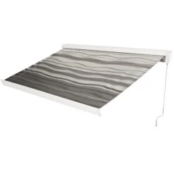 AVAILABLE INSTORE ONLY Gardenwize Full Aluminium Patio Cassette Awning Manual Wind Out Blind 400cm WIDE With A Projection Of 250cm Depth GW40250 -MOW Camping Shop image 3 7 1 1