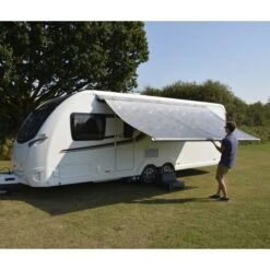 Kampa Revo-Zip Roll Out Awning 2019 -MOW Camping Shop kamparevo zippullout compressor