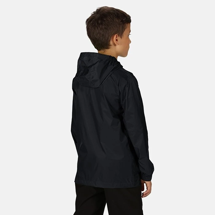 Regatta Pack It Kids Jacket III RKW213 Black 3 Regatta Pack It Kids Jacket III RKW213 Black - Image 2
