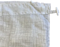 Kampa / Dometic Spare Set Of Curtains In Linear Design For Rally Air Pro 260 Plus Left Hand CE7180