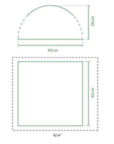 Coleman Event Dome XL UVGuard Sun Shelter Garden Camping Gazebo INC WALLS 2000025128 6 Coleman Event Dome XL UVGuard Sun Shelter Garden Camping Gazebo INC WALLS 2000025128 - Image 4