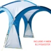 Royal Event Shelter UPF30+ Sun Shelter 3.5 X 3,5m Camping Gazebo INC WALLS W530 -MOW Camping Shop s l500 1 55