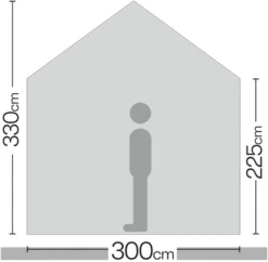 Quest Giza 3x3m Folding Gazebo SA0001 -MOW Camping Shop sa0001 4