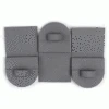 W4 Awning Pole Bracket Pads 00035 -MOW Camping Shop w4 00035awningbrackets