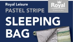 Royal Leisure Pastel Stripe Sleeping Bag W491 2022